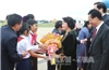 The Chairman of the National Assembly meets with Vietnamese in Cambodia