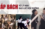 Talk show: Cấp bách xử lý nạn bạo lực học đường