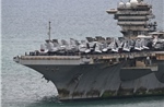 Tàu USS Abraham Lincoln cập cảng Thái Lan sau 286 ngày lênh đênh trên biển
