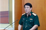 Đại tướng Lương Cường tiếp xúc cử tri tại Thanh Hóa
