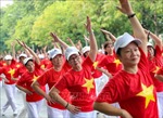 Hà Nội: Trên 2.000 người đồng diễn chào mừng ngày Quốc tế người cao tuổi