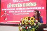 Trà Vinh tuyên dương nữ tuyển thủ bóng đá Huỳnh Như