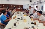 Lãnh đạo tỉnh Sóc Trăng gặp gỡ, &#39;cà phê sáng&#39; với các doanh nghiệp