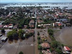 Ngập lụt nặng tái diễn ở Hy Lạp trong một tháng