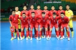 Đội tuyển futsal Việt Nam lạc quan trước trận gặp Kyrgyzstan