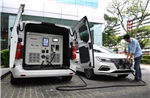 Singapore thử nghiệm dịch vụ sạc di động cho xe điện