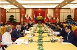 Tổng Bí thư Nguyễn Phú Trọng hội đàm với Tổng thống Liên bang Nga Vladimir Putin