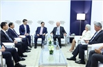 Thủ tướng Phạm Minh Chính tiếp Chủ tịch điều hành Diễn đàn Kinh tế thế giới