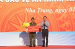 Phó Thủ tướng Trần Lưu Quang dự lễ ra mắt lực lượng bảo vệ an ninh trật tự tại Khánh Hòa