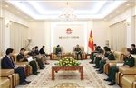 Bộ trưởng Quốc phòng Phan Văn Giang tiếp các Đại sứ Lào, Nhật Bản tại Việt Nam