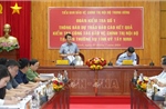 Bộ trưởng Bộ Công an làm việc với Tây Ninh về bảo vệ chính trị nội bộ 