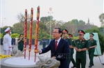 Lãnh đạo TP Hồ Chí Minh dâng hương tưởng niệm các Anh hùng Liệt sĩ