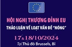 Hội nghị thượng đỉnh EU thảo luận về loạt vấn đề &#39;nóng&#39;