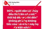 Xử lý nghiêm các trường hợp đăng tải thông tin sai sự thật về tình hình mưa lũ