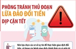 Phòng tránh thủ đoạn lừa đảo đổi tiền dịp cận Tết