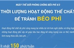 Tăng cường hoạt động thể chất để tránh béo phì