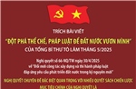 Nghị quyết số 66-NQ/TW: Tạo ra một xã hội thực sự dân chủ, bình đẳng, an toàn, minh bạch