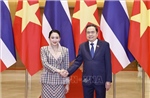 Chủ tịch Quốc hội Trần Thanh Mẫn hội kiến Thủ tướng Thái Lan