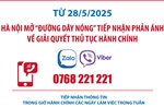 Hà Nội mở &#39;Đường dây nóng&#39; tiếp nhận phản ánh về giải quyết thủ tục hành chính từ 28/5