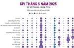 CPI tháng 5 năm 2025