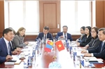 Đoàn đại biểu cấp cao Tòa án nhân dân tối cao Việt Nam thăm và làm việc tại Mông Cổ