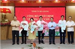 Hà Giang công bố quyết định về công tác cán bộ sau sắp xếp các hội, đoàn thể