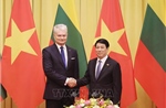 Chủ tịch nước Lương Cường hội đàm với Tổng thống Litva Gitanas Nauseda