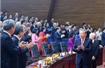 Lãnh đạo Đảng, Nhà nước dự Lễ công bố các nghị quyết, quyết định sáp nhập đơn vị hành chính