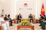 Đại tướng Phan Văn Giang tiếp Quốc vụ khanh Quốc phòng Italy