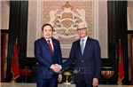 Chủ tịch Quốc hội Trần Thanh Mẫn hội đàm với Chủ tịch Hạ viện Maroc