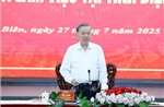 Tổng Bí thư Tô Lâm làm việc với Ban Chấp hành Đảng bộ tỉnh Điện Biên