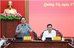 Thủ tướng Phạm Minh Chính làm việc với Ban Thường vụ Tỉnh ủy Quảng Trị