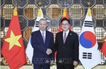 Tổng Bí thư Tô Lâm hội kiến Chủ tịch Quốc hội Hàn Quốc Woo Won Sik