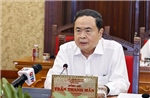 Chủ tịch Quốc hội Trần Thanh Mẫn chủ trì làm việc với Ban Thường vụ Tỉnh uỷ Quảng Trị