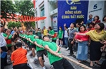 Sôi nổi giải kéo co chào mừng 80 năm Ngày thành lập Thông tấn xã Việt Nam
