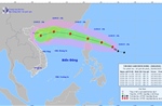 Cảnh báo cấp độ rủi ro thiên tai do bão RAGASA cấp 4 - cấp rất nguy hiểm