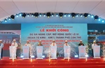 Khởi công dự án nâng cấp, mở rộng Quốc lộ 91
