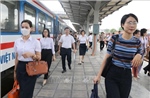 Ngày đầu Hải Phòng thí điểm đưa đón cán bộ, công chức đi làm bằng tàu hỏa