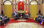 Chủ tịch Quốc hội Cuba hội kiến Chủ tịch nước Lương Cường