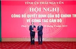 Công bố quyết định đồng chí Trịnh Xuân Trường giữ chức Bí thư Tỉnh ủy Thái Nguyên