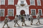 Peru triển khai quân đội trên đường phố thủ đô Lima