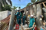 Gần 30 hộ dân bị ảnh hưởng bởi trận dông lốc ở Cần Thơ