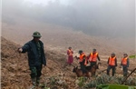 Đà Nẵng: Tìm thấy thi thể nạn nhân đầu tiên trong vụ sạt lở núi ở Hùng Sơn