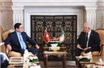 Thủ tướng Phạm Minh Chính hội kiến Chủ tịch Thượng viện Algeria