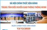 Hà Nội chính thức vận hành Trung tâm điều khiển giao thông thông minh