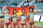 Điền kinh nữ Việt Nam giành thêm 2 HCV 4x400m và nhảy xa