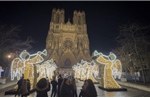 Lễ hội ánh sáng Reims - khi di sản bừng sáng giữa đêm