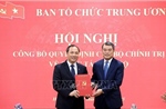 Đồng chí Hoàng Trung Dũng giữ chức Phó Trưởng Ban Tổ chức Trung ương