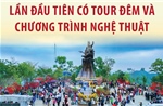 Lần đầu tiên có tour đêm Lễ hội Gióng đền Sóc 