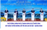 Khởi công tuyến đường sắt tốc độ cao liên vùng đầu tiên của Việt Nam